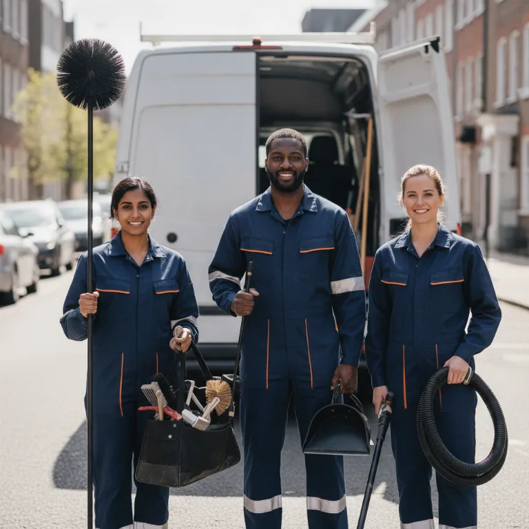 Chimney Sweep team in Sunset Park